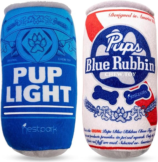 Pups Light and Ribbon Chew Toy